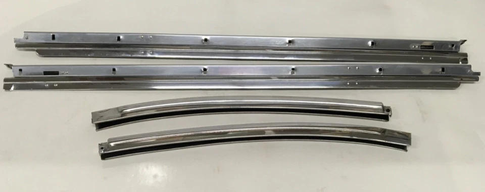 58 Cadillac Seville Deville Eldorado Biarritz techo resistente a la intemperie moldura de acero inoxidable  Foto 1 de 4