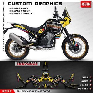 Kit de pegatinas envolventes gráficas para motocicleta para KOVE 800X PRO 800X Rally Travel rediseñado - Imagen 1 de 9