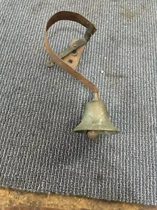 VTG ANTIQUE GENERAL STORE BRASS BRONZE ENTRY DOORBELL COUNTRY SHOPKEEPER - Picture 1 of 7