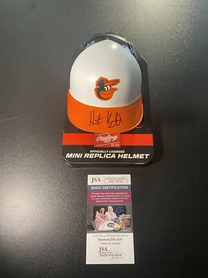 Heston Kjerstad Baltimore Orioles Autographed Signed Mini Helmet Hot Invest - Image 1 of 4