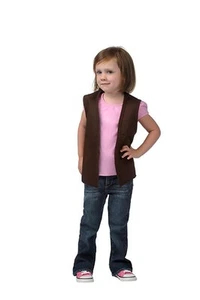 Style 750 High Quality No Pocket Kids Uniform Vest Apron ~ Made in USA