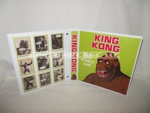 Custom Made 1965 King Kong Trading Card Album Binder
