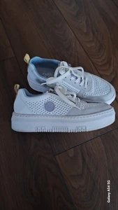 RIEKER Damen Sneaker weiß mit Reißverschluss Gr.38 , wie neu, nur 1 x getragen - Bild 1 von 7