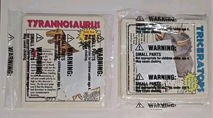 Post 1997 Pebbles Müsli Dinosaurier Fossil Kits - Triceratops & Tyrannosaurus - Bild 1 von 6