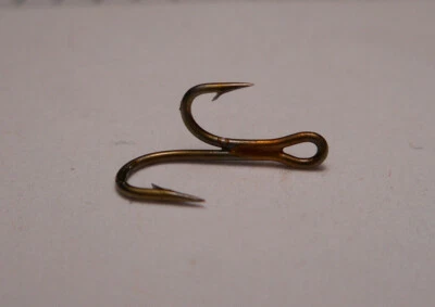 20 GANCHOS DOBLES MUSTAD & SON #14 RYDER ANILLADOS BRONCEADOS SOLDADOS NORUEGA 35890 Foto 1 de 4