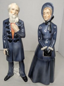 Figurine Esercito della Salvezza William Booth & Moglie Catherine Goebel Germania Ovest 8 in - Foto 1 di 11