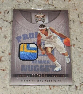 Carmelo Anthony 2004-05 FLEER: Skybox: Fresh Ink - Property of: Patch #27/99 - Image 1 of 2