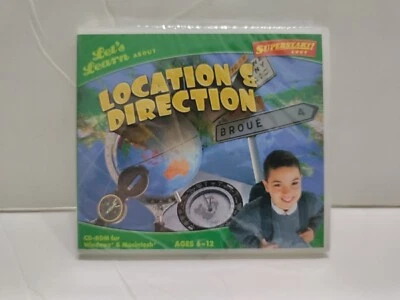 Let's Learn About Location & Direction * PC Windows XP / Vista / ME/98 *NEW - Image 1 of 3