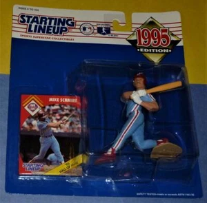 Mike Schmidt 1995 extendido Filis de Filadelfia alineación inicial patio - Imagen 1 de 3