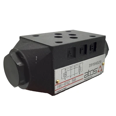 HR-012 Atos Válvula de retención placa intermedia modular check valve