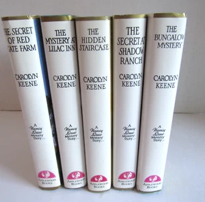 Lot 5 Nancy Drew Mystery Series Applewood Books Original Editions 2-6 - Bild 1 von 14