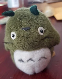 VINTAGE Plush Green 'My Neighbor Totoro' Window Hanger w/suction *USED* - Picture 1 of 7