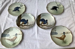 6 Vintage Rosenthal Porzellan Spielteller HANDBEMALT Selb - Bayern - Bild 1 von 9