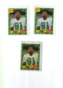 Reggie White Topps Rookie - Paquete de 3 - Imagen 1 de 2