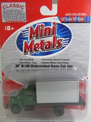 Classic Metal Works 1:87 1954 International Verde, Non Stampato Modello Finitto - Immagine 1 di 4