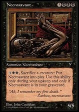 Necrosavant Visions LP Magic Black Rare MTG English Visions Creature