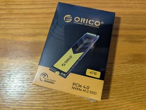 ORICO 4TB M.2 NVMe SSD 7000MB/s 2280 PCIe 4.0X4 Internal Solid State Drive O7000 - Photo 1/3