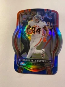 2022 Panini Select Cordarrelle Patterson Club Level Red Blue Die-Cut Prizm - Picture 1 of 1