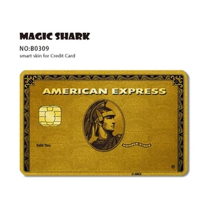 Credit Card SMART Sticker skin protector pre-cut small chip (FRONT ONLY) - Picture 1 of 1