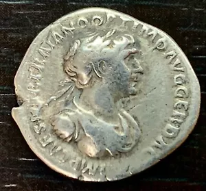 TRAJAN 98-117 - DENIER DE ROME 114-117 - FORT RED - Picture 1 of 2