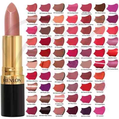 BUY 2 GET 1 FREE( ADD 3 TO CART) REVLON SUPER LUSTROUS LIPSTICK PICK COLOR - Image 1 of 4