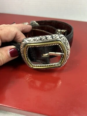 Cinturón reversible bicolor Brighton Marcus negro y marrón talla S 28 40210 33,5" Foto 1 de 4