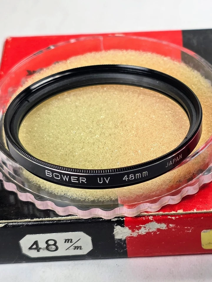 Bower 48mm UV Lens Protector Safety Filter Guard Glass Genuine Original OEM E48 - Image 1 of 4