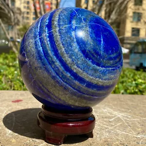 5,88 Pfund Natürlicher Charm Lapis Stein Kugel - Blau Kristallkugel Heilstein - Bild 1 von 20