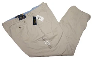 Polo Ralph Lauren Mens Beige Chino Pants BIG 50x30 Stretch Classic Fit NWT - Picture 1 of 5