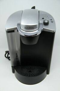 Keurig K145 Classic Single-Serve K-Cup Pod Coffee Maker Black & Silver TESTED