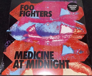 FOO FIGHTERS MEDICINE AT MIDNIGHT ORANGE VINYL LP IMPORT LIMITED SEALED MINT - Picture 1 of 2
