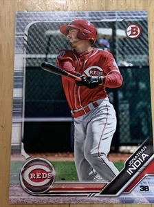 JONATHAN INDIA 2019 Bowman Cincinnati Reds Rookie SUPER HOT ROY? - Picture 1 of 1