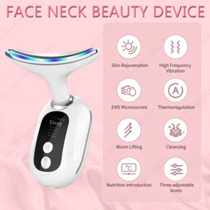 Gesicht Nacken Massagegerät Gua Sha Doppel-Kinn Facelifting Shape Hautstraffung - Bild 1 von 16