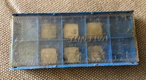 6 Pcs VALENITE SPE 63 E13 GRADE: VC28  Carbide Inserts - Picture 1 of 2