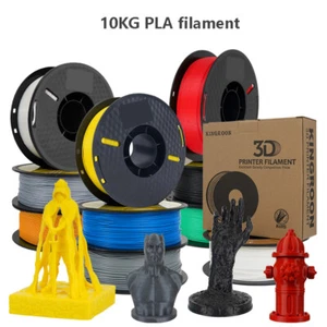 Impresora 3D PLA 1,75 mm 10 kg paquetes de filamento carretes impresión 1 kg/2,2 lb multicolor - Imagen 1 de 10