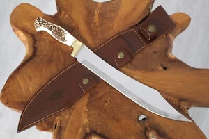 17 "Personalisierte Hirschgeweih Griff Machete Messer - Bild 1 von 8