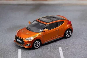 SHADOW 1/64 Scale Hyundai Velostrer Turbo Orange Diecast Car Model Toy Gift - Picture 1 of 4