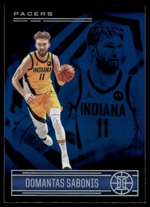 2020-21 Panini Illusions Sapphire #100 DOMANTAS SABONIS Indiana Pacers