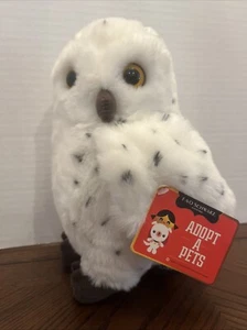 FAO SCHWARTZ WHITE SPOTTED OWL PLUSH STUFFED 9” 2020 ADOPT A PET - Picture 1 of 12