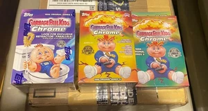 Topps Garbage Pail Kids GPK CHROME Sealed Blaster/Hanger Box Lot Series 4 5 6 - Picture 1 of 2