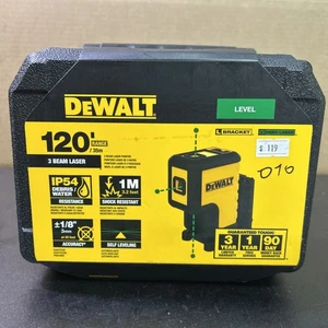 DEWALT DW08302CG Green Self-Leveling 3-Spot Laser Level - O70 - Picture 1 of 7
