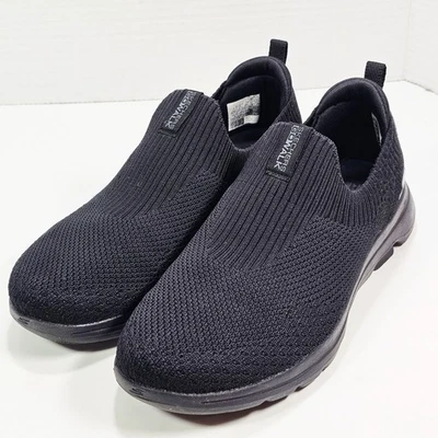 Skechers Go Walk para mujer 6 talla 8,0 M Hyper Pillars negro sin cordones 15952 Foto 1 de 4