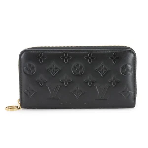 LOUIS VUITTON Monogram Coussin Zippy Wallet Leather Noir M81510 Purse 90299848 - Picture 1 of 10