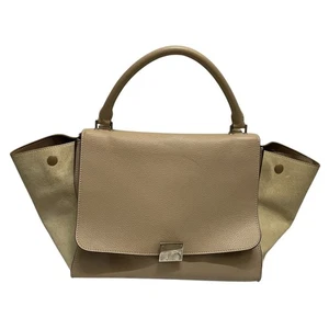 CELINE Travelers Shoulder Bag Beige - Picture 1 of 7