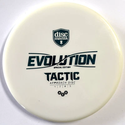 Discmania Evolution Special Edition Neo Tactic 177g White Putt And Approach New - Image 1 of 3