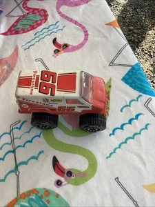Tonka Firestone Red White # 66 Truck 1988 Vintage Collectible Mud Champs 4x4 Van - Picture 1 of 3