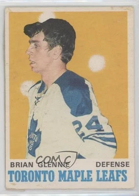 1970-71 O-Pee-Chee Brian Glennie #216 Rookie RC - Image 1 of 2