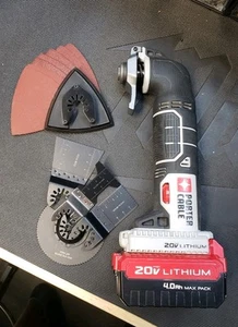 Porter Cable 20V Max Oscillating Multi Tool Genuine 4.0 Ah Battery Blades Sander - Picture 1 of 6