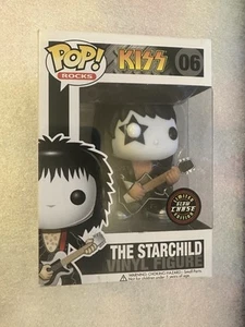 KISS - The Starchild #06 - GITD CHASE - Funko Pop! Vinyl - Rare & Vaulted Grail - Picture 1 of 9