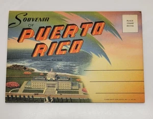 De Colección Saludos Desde PUERTO RICO 18 Fotos 1930 Recuerdo Turismo Ciudad - Imagen 1 de 18